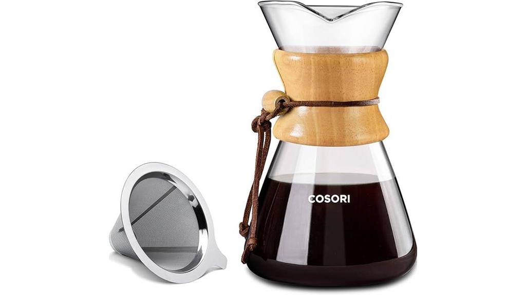 8 cup coffee brewing system