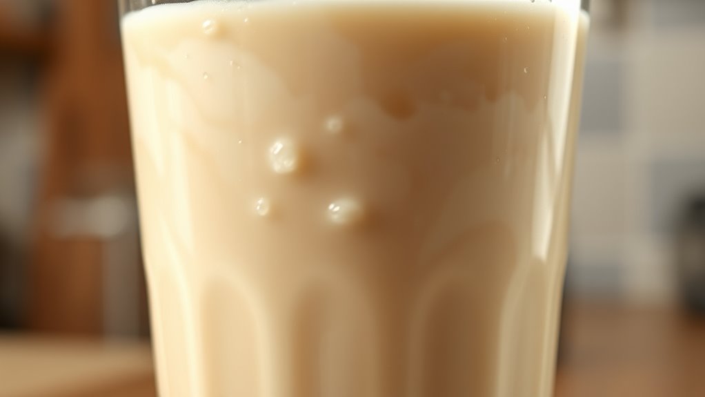 acidity accelerates almond milk curdling