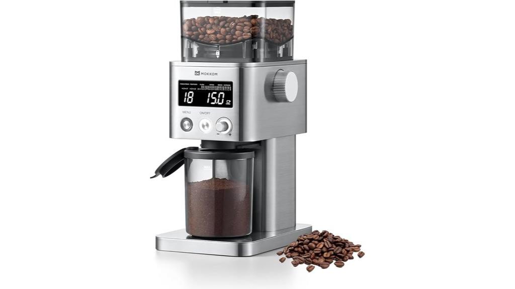 adjustable electric burr grinder
