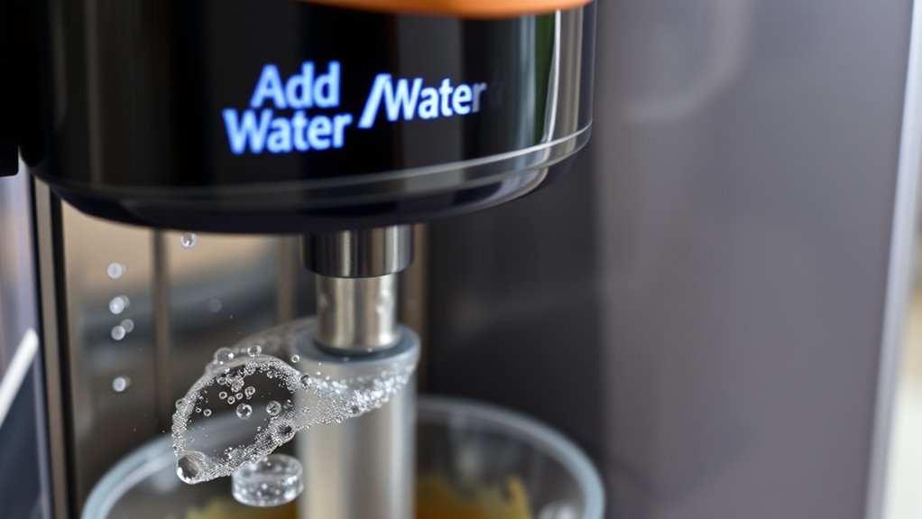 air bubbles block brewing