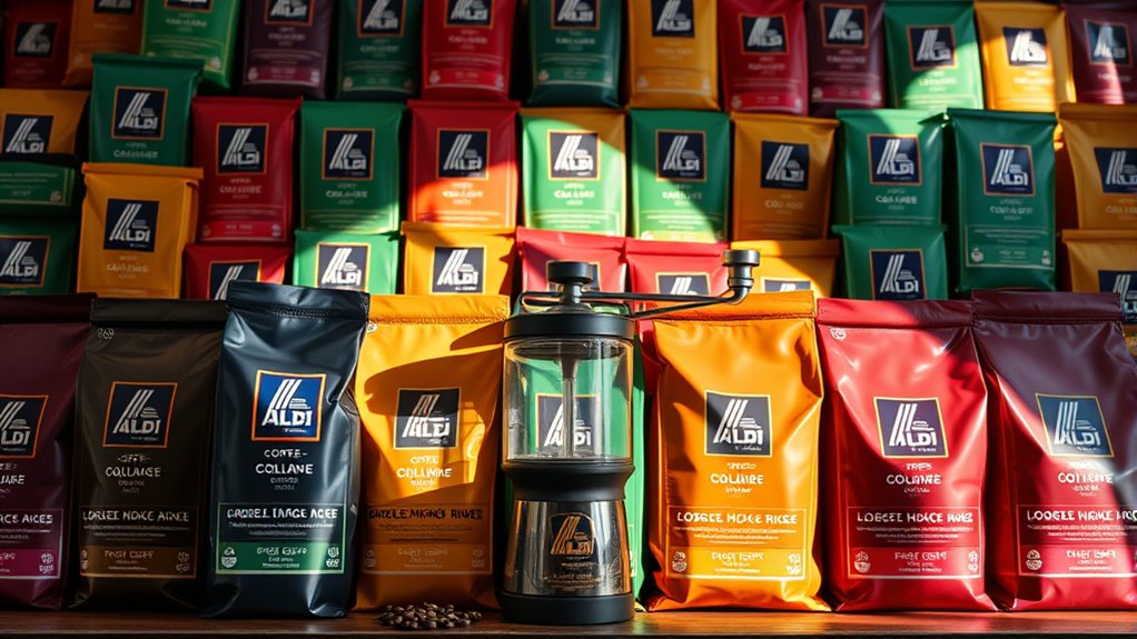 aldi s diverse coffee offerings