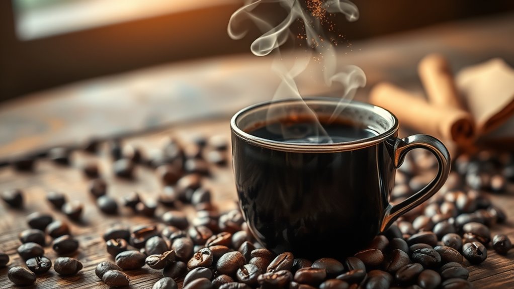 aroma enhances coffee flavor