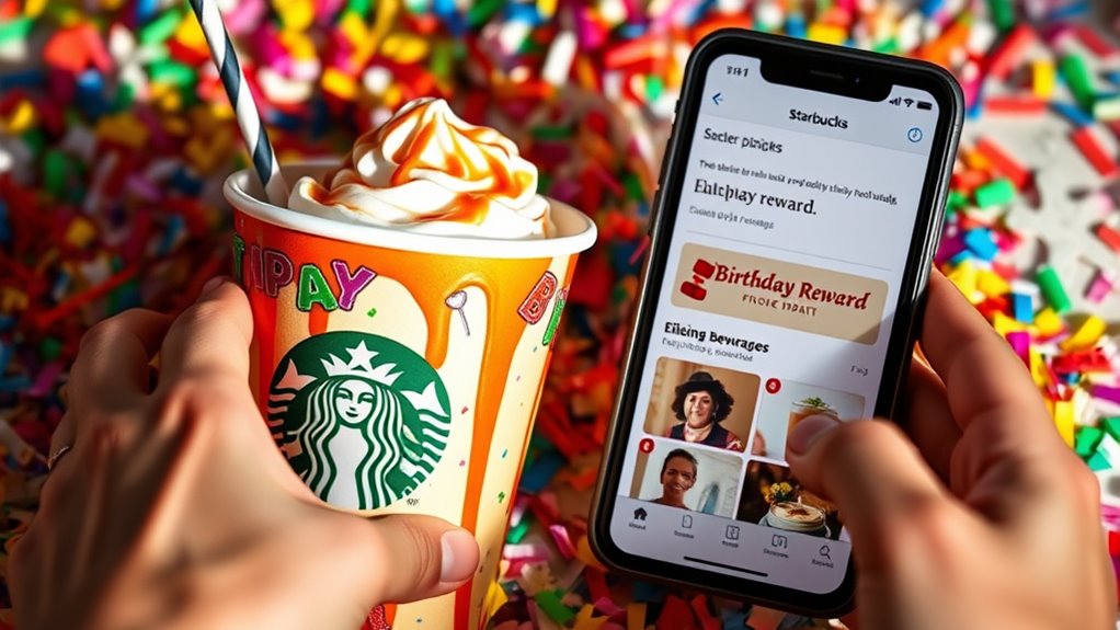 birthday reward tasty treats