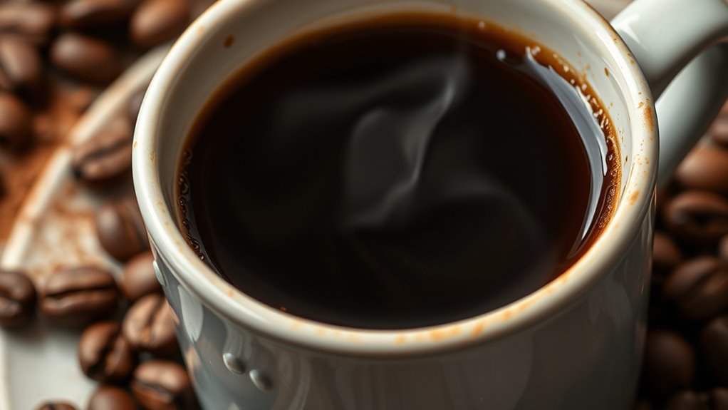 bitterness from coffee compounds