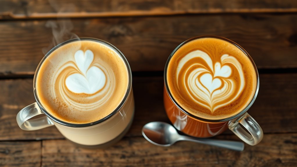 blonde latte caffeine content