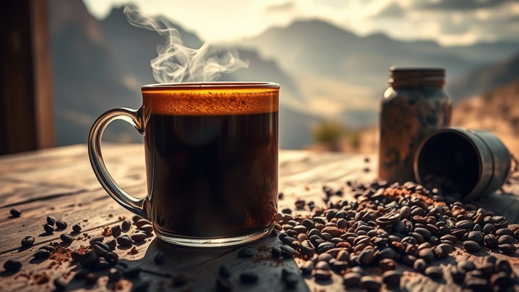 bold earthy adventurous brew