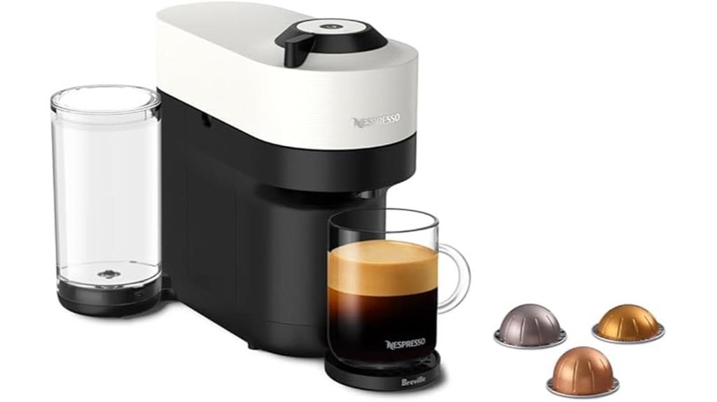 breville coconut white coffee maker