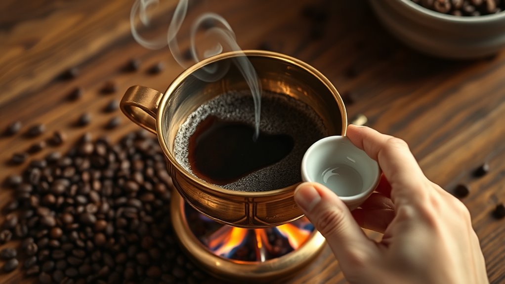 brew traditional greek coffee