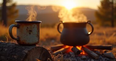 brewed with boiling water