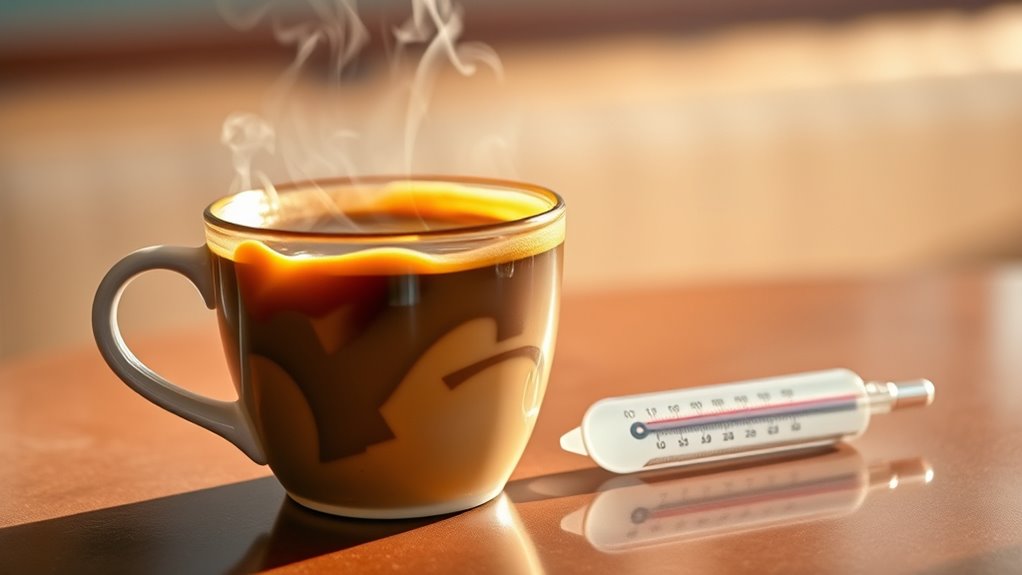 brewing hot serving safe