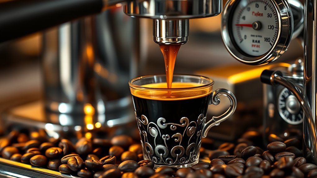 brewing pressure and temperature