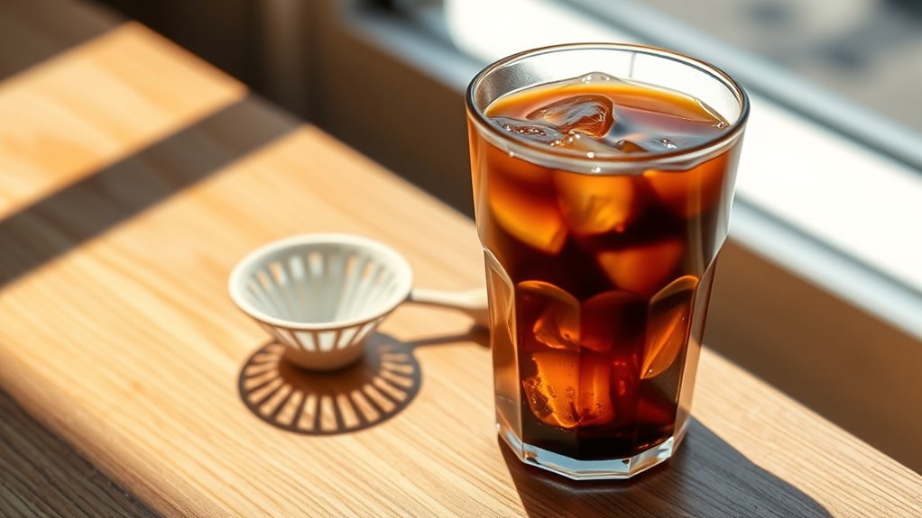 brewing ratios for iced coffee