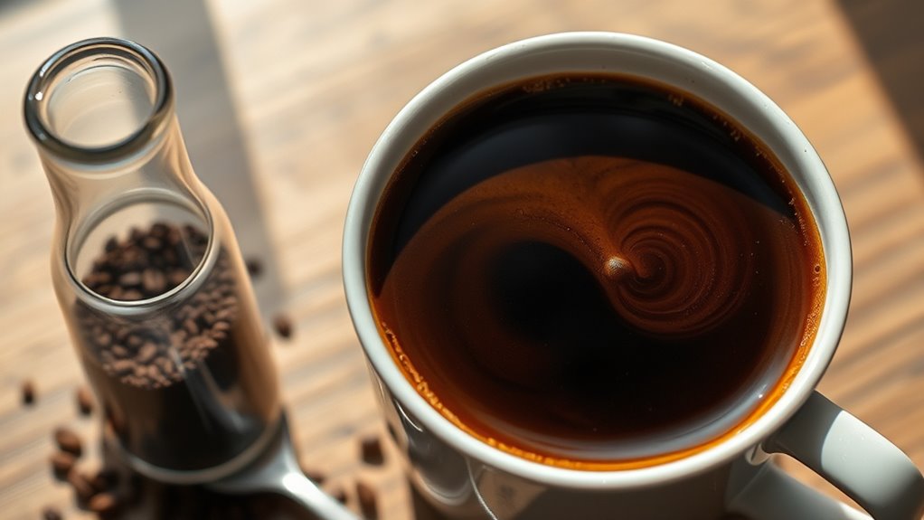 caffeine concentration in coffee