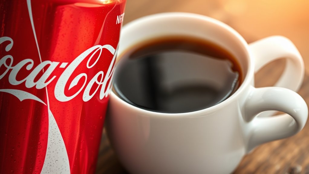 caffeine content in coca cola