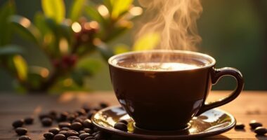 caffeine content in coffee