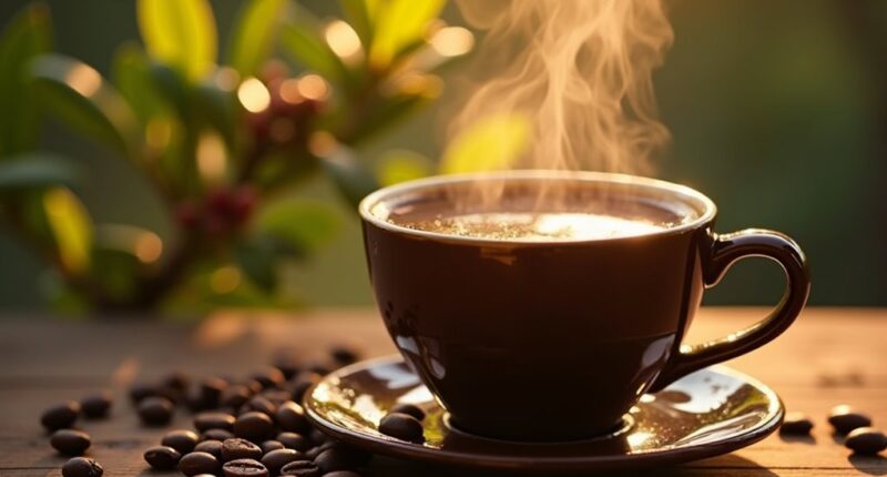 caffeine content in coffee