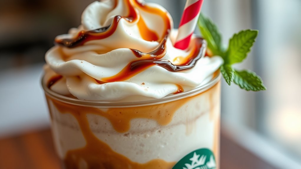 caffeine free creamy frappuccino delight