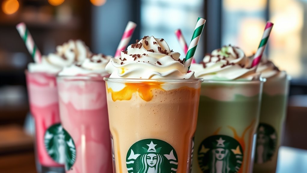 caffeine free frappuccino customization options