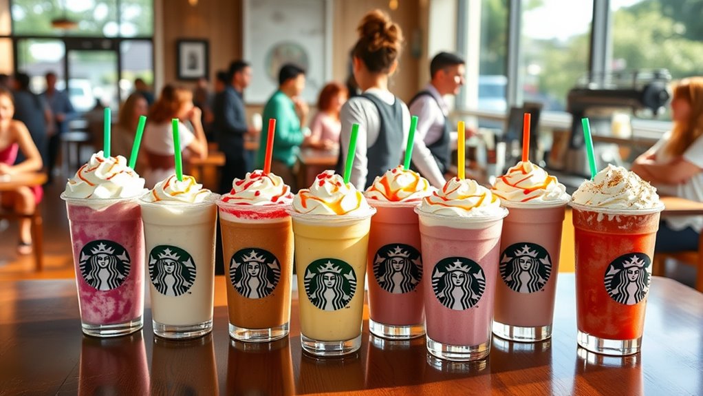 caffeine free frappuccino options available