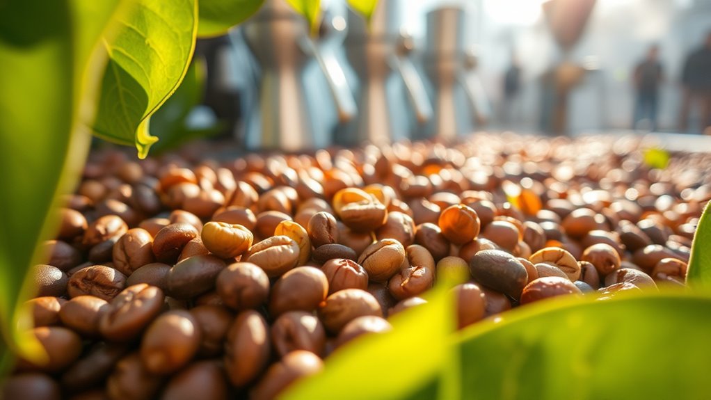 caffeine yield influenced by factors