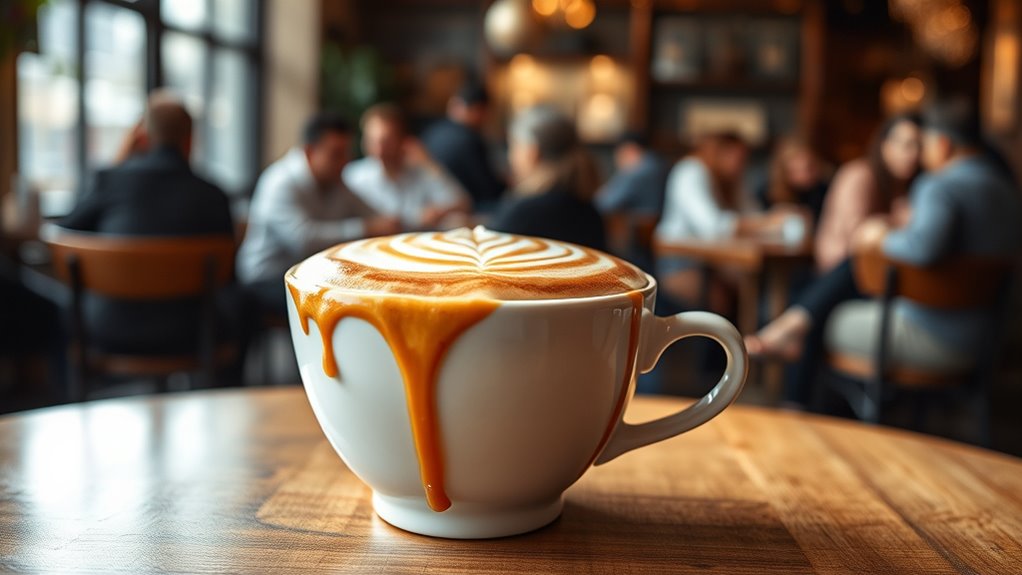 caramel cappuccinos rising popularity