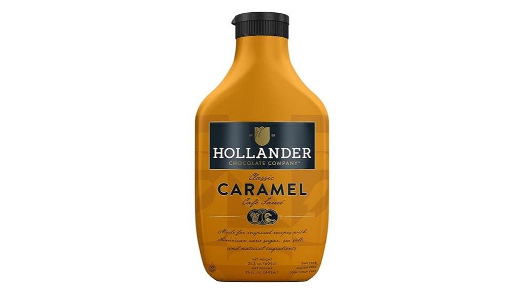 caramel sauce squeeze bottle