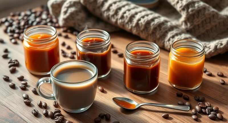 caramels to enhance coffee
