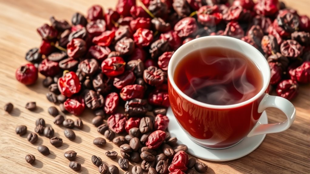 cascara low caffeine alternative