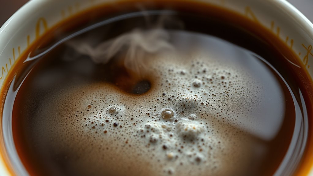 causes of coffee specks