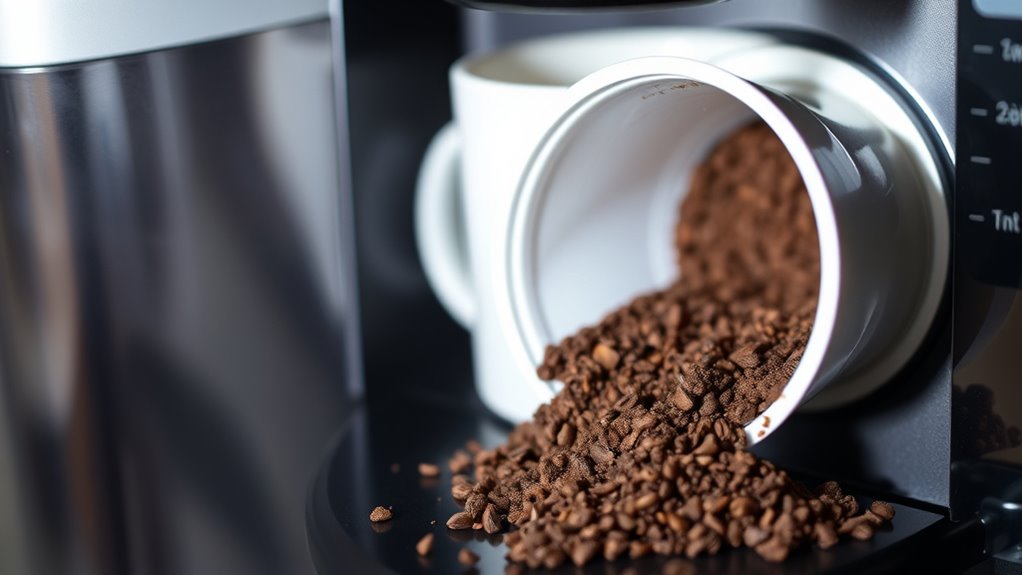 causes of k cup grounds