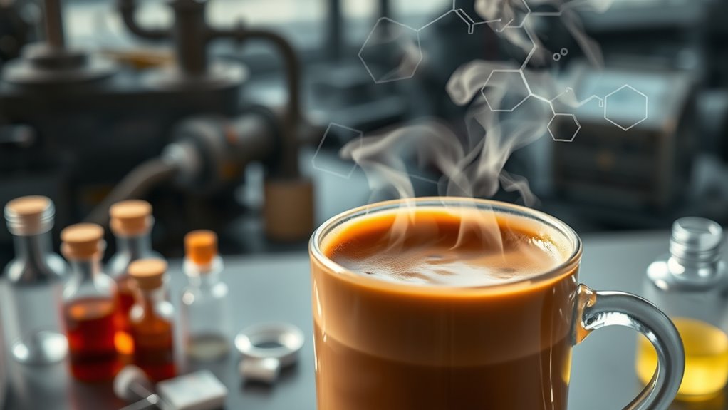 chemical residues in decaf