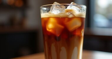 chilled double shot espresso