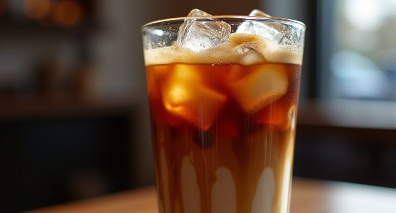 chilled double shot espresso