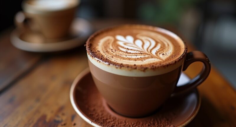 chocolate coffee beverage delight