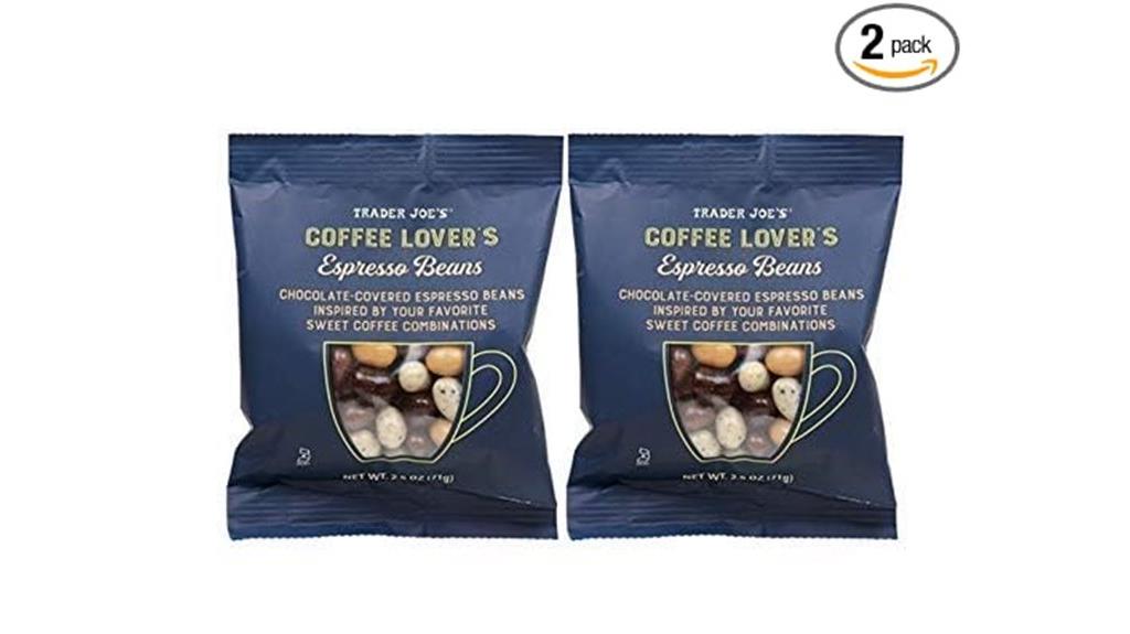 chocolate espresso bean snack