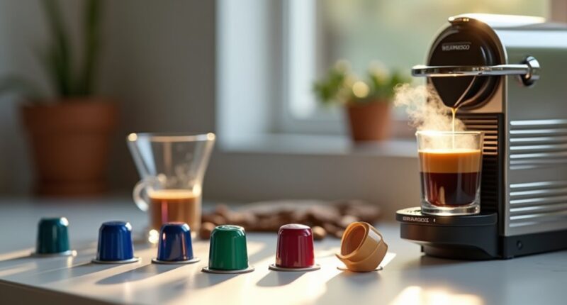 choosing nespresso coffee pods