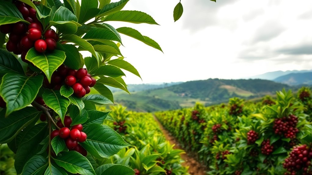 climate impacts coffee growth