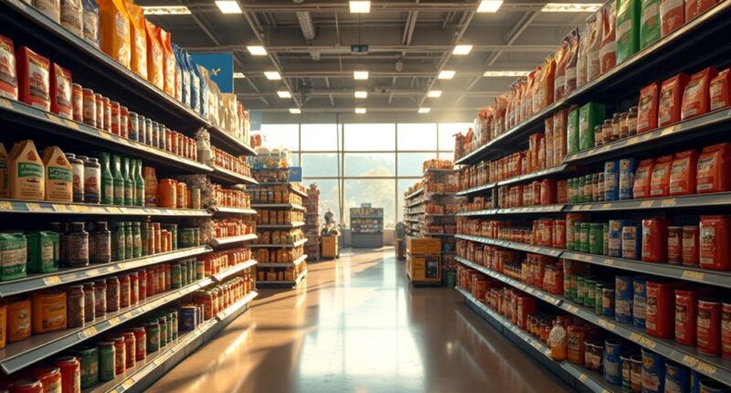 coffee aisle in walmart