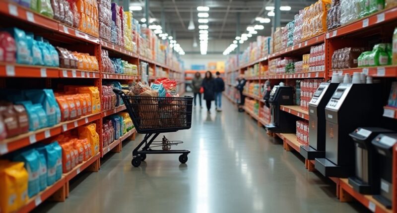 coffee aisle location costco