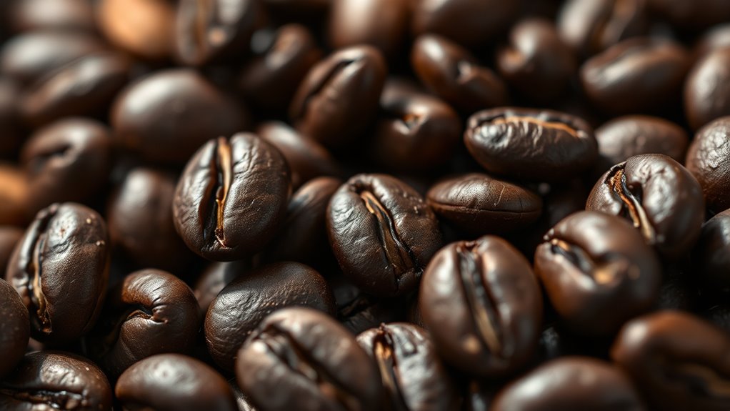 coffee beans contain protein