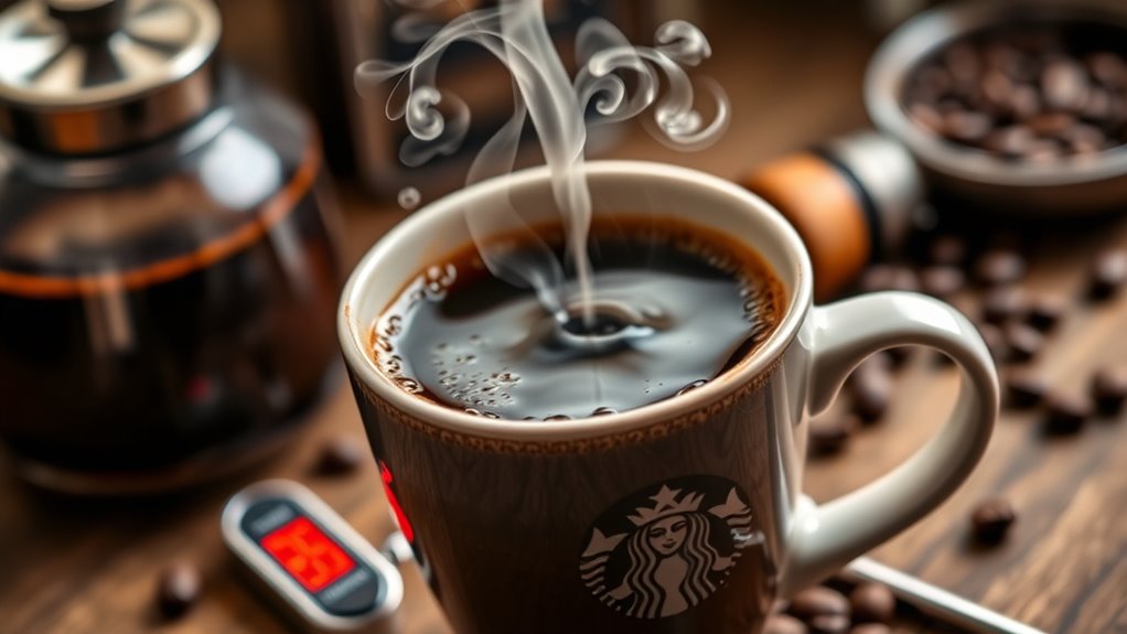 coffee brewing temperature guidelines