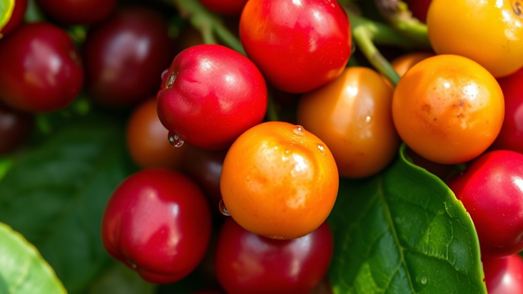 coffee cherries and flavor