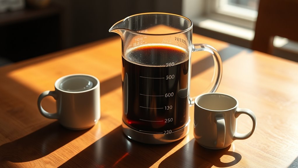 coffee cup size guide