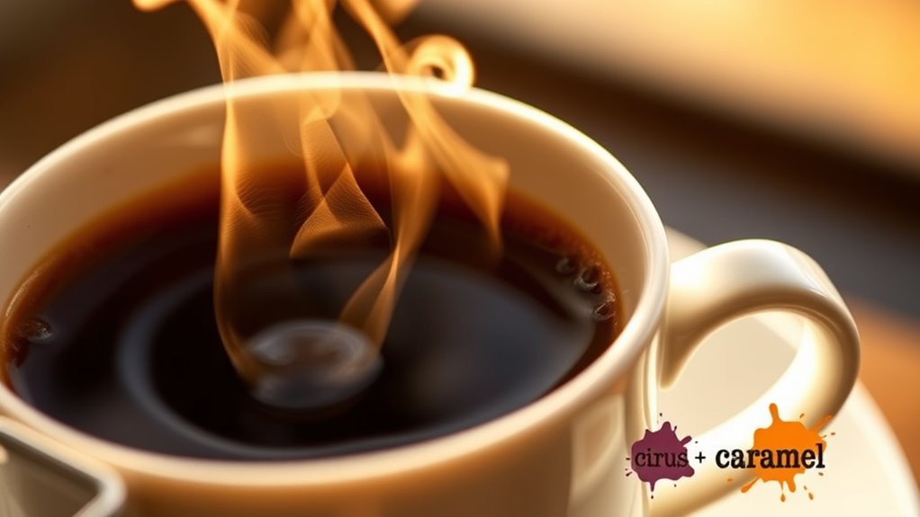 coffee flavor changes temperature