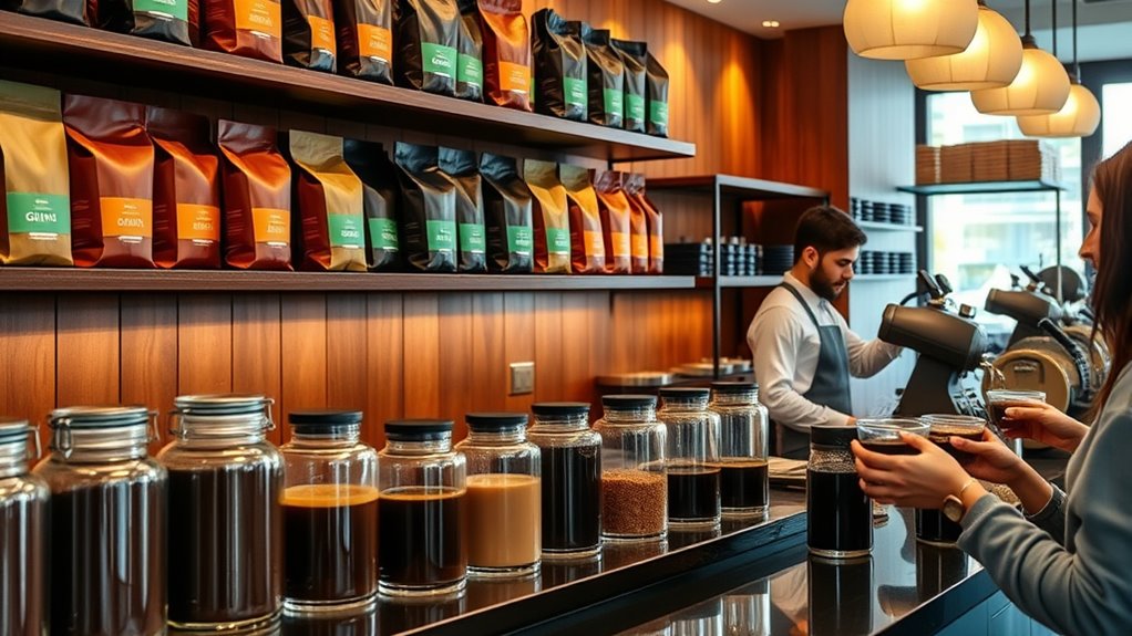 coffee grind availability options