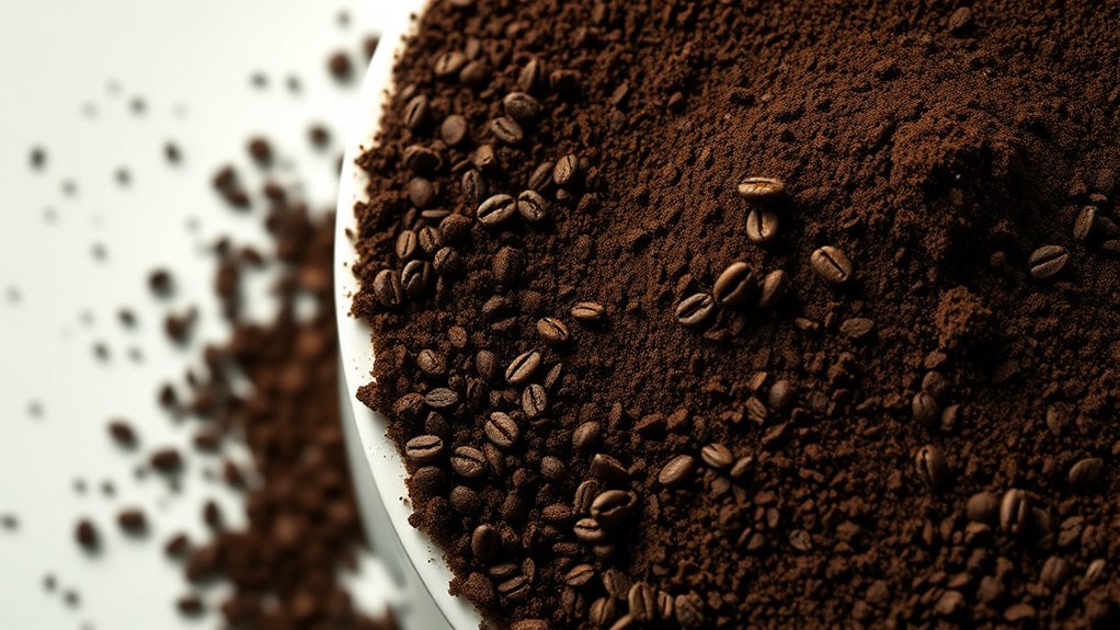 coffee ground stool warning