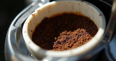 coffee grounds in keurig