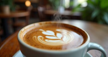 coffee milk blend drink