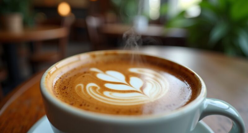 coffee milk blend drink