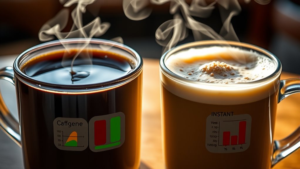 coffee nutritional comparison insights